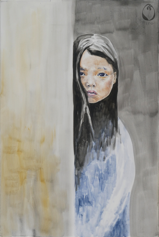 oil on canvas - olio su tela di Piro